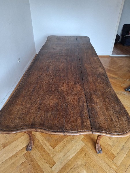Vintage Tisch mit 4 Stühle
