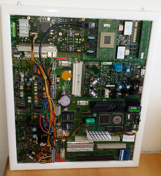 PC Kunstwerk im Bilderrahmen PC Kunstwerk im Bilderrahmen