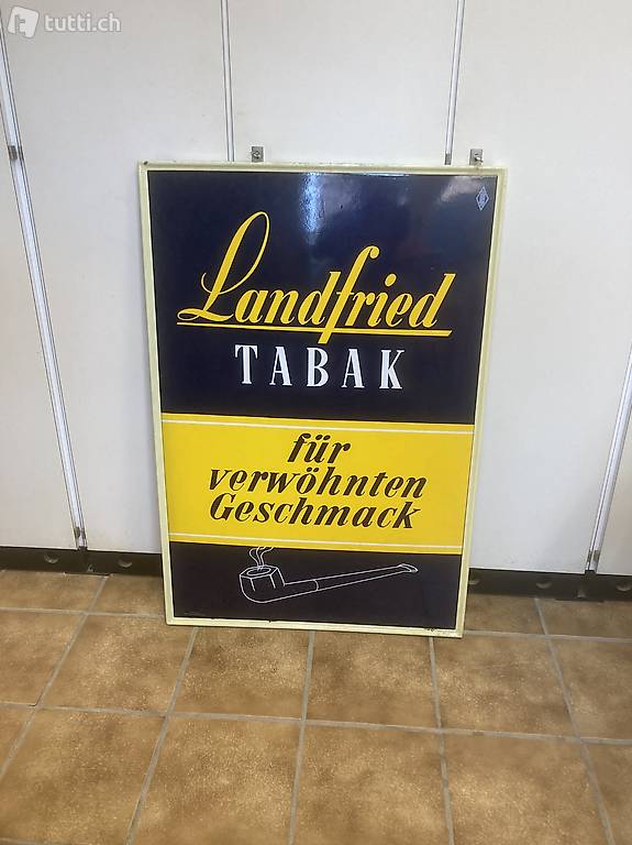 Email Schild Tabak Werbung Vintage