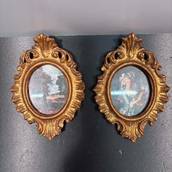 2x bild barock rokoko vintage klassizismus renaissance kunst