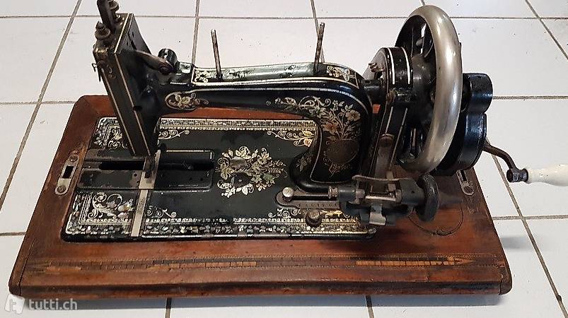 Nähmaschine Wiesner & Maechler / Antik