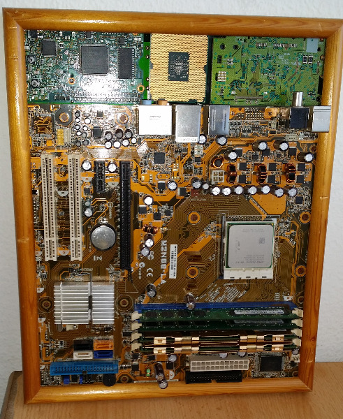 PC Kunstwerk im Bilderrahmen PC Kunstwerk im Bilderrahmen