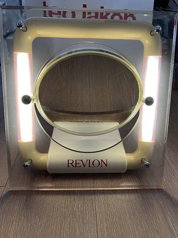 Revlon Schminktisch Spiegel Vintage beleuchtet